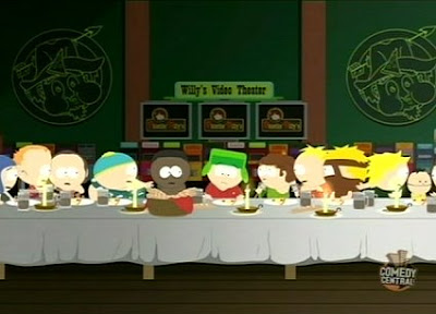 the last supper parody