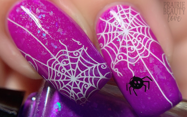 How to Paint Spider Webs on Nails | TikTok