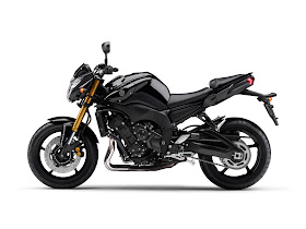 2011 motor Yamaha FZ8 Wallpaper pic Black Edition