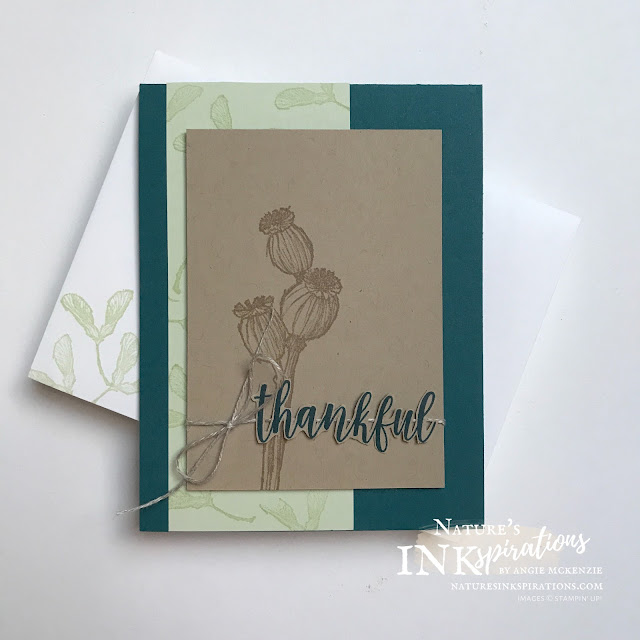 By Angie McKenzie for Ink and Inspiration Blog Hop; Click READ or VISIT to go to my blog for details! Featuring the Enjoy the Moment Cling Stamp Set by Stampin' Up!®; #enjoythemomentstampset #countryhomestampset #sweeticecreamstampset #gratitude #stampinupcolorcoordination #inkandinspirationbloghop #simplestamping #thankyoucards #seedpods #nature #naturesinkspirations #janjun2021minicatalog #2020annualcatalog #bloghops #iibh #stampinup  #handmadecards