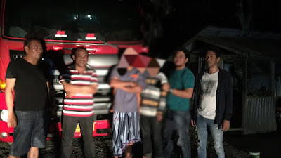 Mobil Tangki ditemukan Kencing di Sembarang Tempat Dua Pelaku Di Amankan Petugas