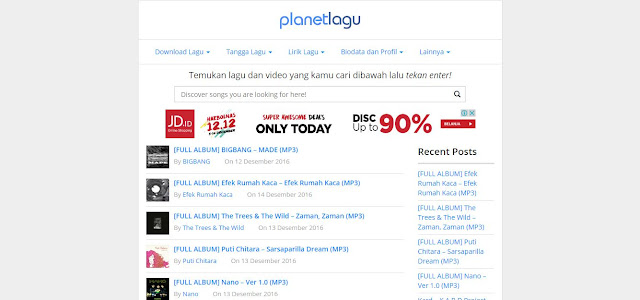 Tempat Download Lagu Terupdate dan Termudah