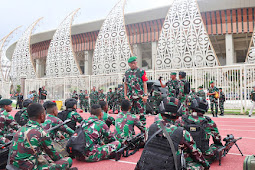 3.408 Personel Gabungan Siap Amankan Kunker Jokowi di Jayapura