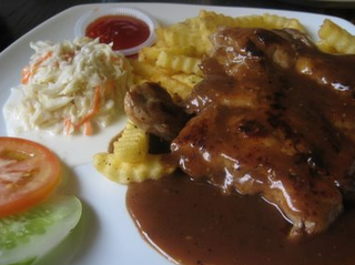 Resepi Chicken Chop Dan Sos Black Pepper ~ Koleksi RESEPI 