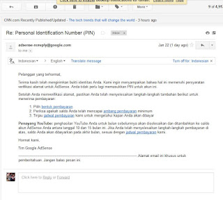 Email Adsense