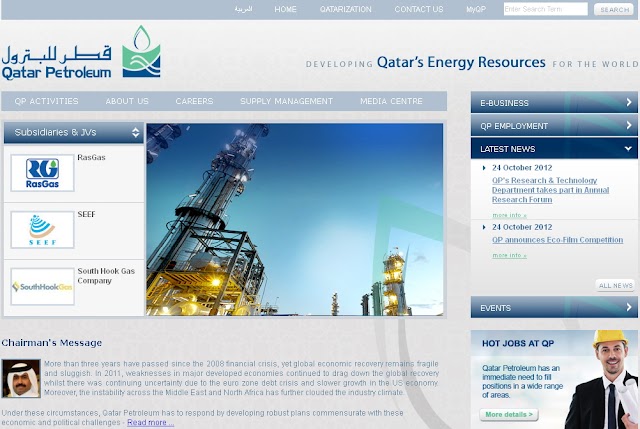 www.qp.com.qa - Current Vacancies in Qatar Petroleum