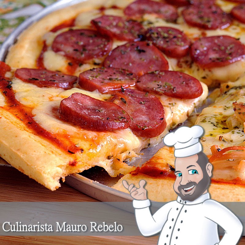 massa de pizza, como fazer pizza rapida e facil, faça pizza em casa, festa da pizza
