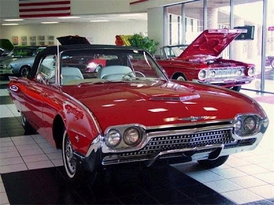 1962 Ford Thunderbird Sports Roadster Coded 76B and Y89 finished in the 