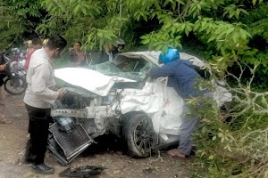 Ini kronologis kecelakaan mobil yang tewaskan 3 orang di Pusuk Sembalun