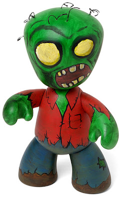 Mezco Toyz - ThinkGeek.com Exclusive Green Skinned Zombie Mez-Itz Vinyl Figure