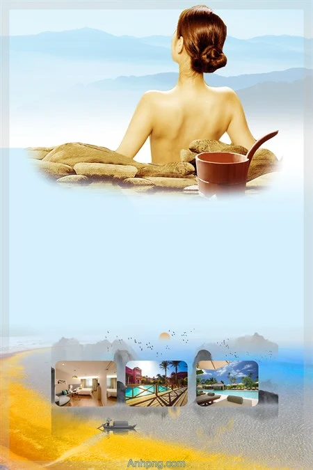 Poster spa khuyến mãi Black Friday chuyên nghiệp