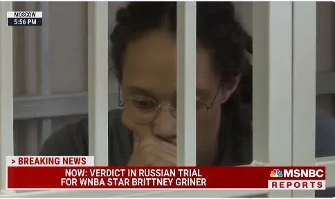 WNBA Star Brittney Griner Found Guilty on Drug Charges in Russian Court – Prosecutors Seek 9.5 Years in Penal Colony