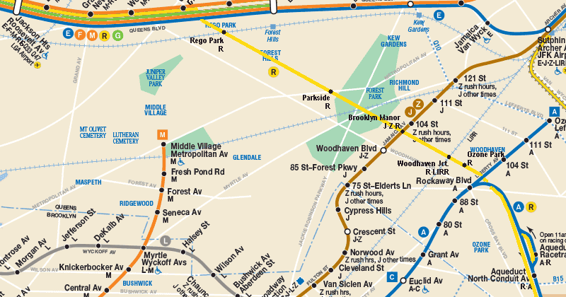 Cap N Transit Rides Again Guest Post How Sending The R Train To Howard Beach Can Help The G Go To Forest Hills