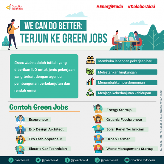 Green Jobs: Peluang Kerja Nyata Untuk Indonesia Lebih Bersih