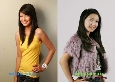 Winda+khair+ +kim+so+eun2 Wow!!! Artis Indonesia Yang Mirip Artis 
Korea 