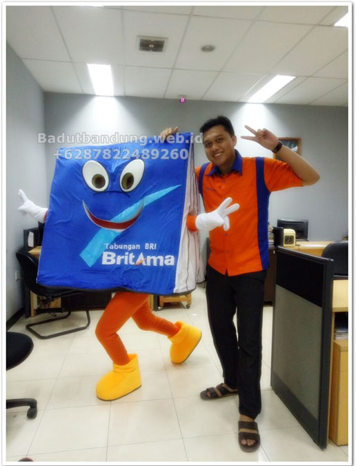 badut maskot bank bri