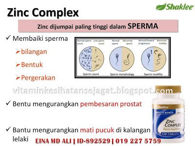 kebaikan zinc shaklee