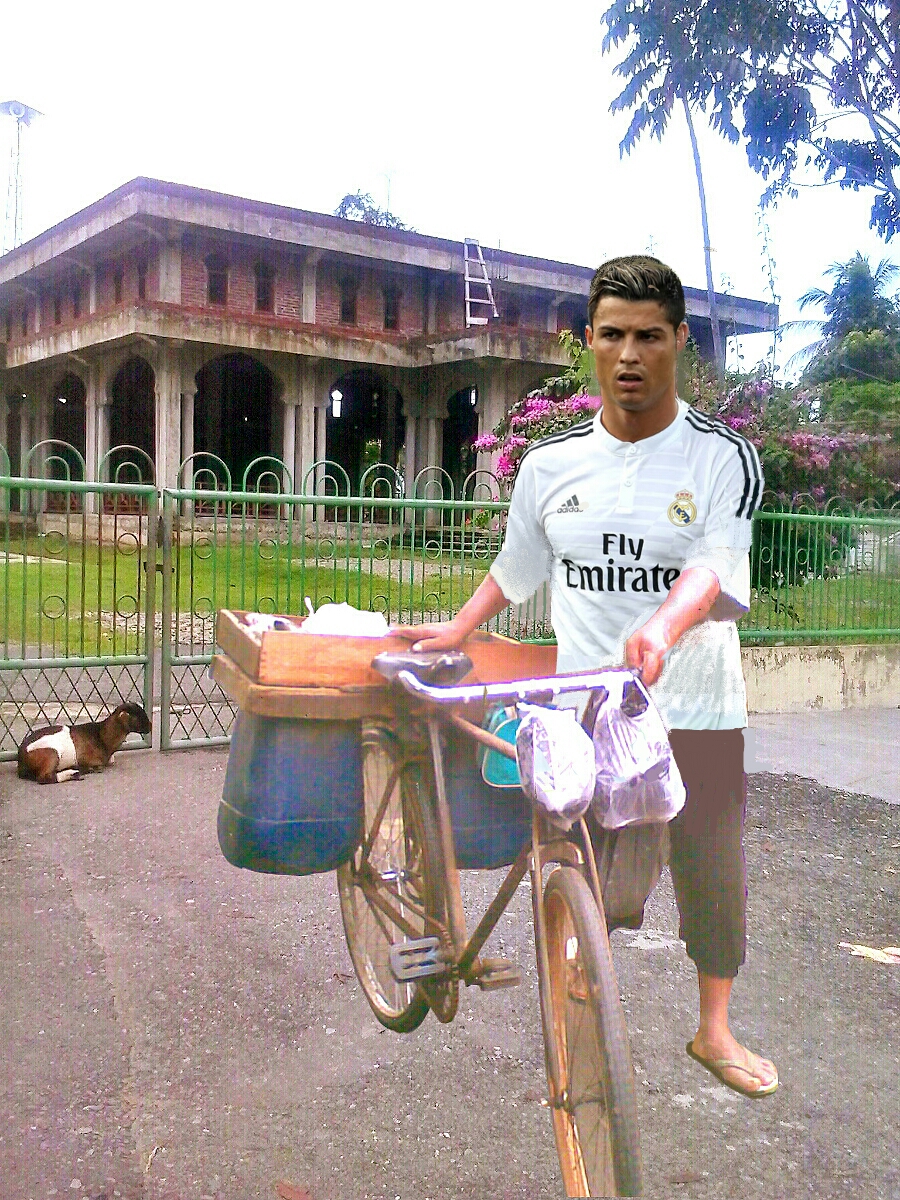 HANA NAN Foto Lucu Ronaldo Editan 2016