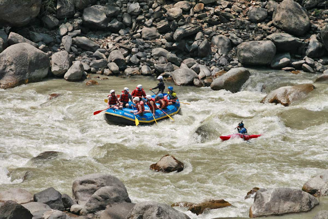 Bhote Koshi White Water River Rafting Nepal