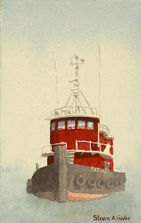 small tug boat