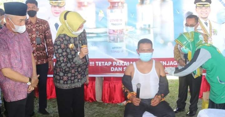 Pemkab Kerinci Targetkan 1500 Vaksin Perhari Dalam Program Satu Juta Vaksin 