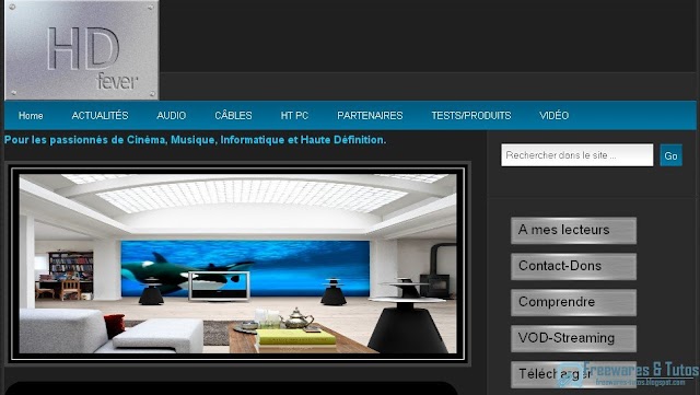 Le site du jour : HDFever - tout sur la HD