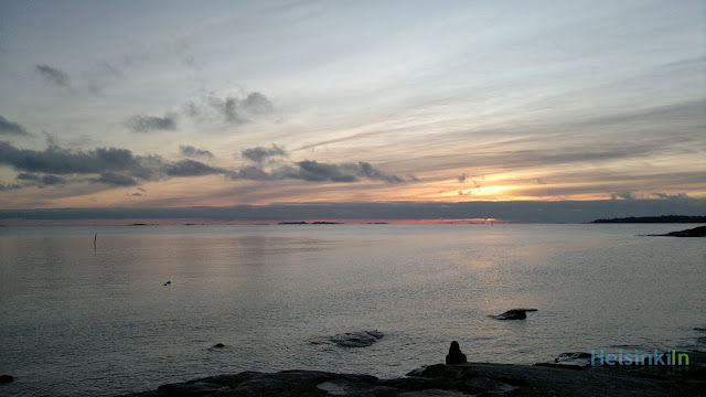 Baltic Sea at Uunisaari in January