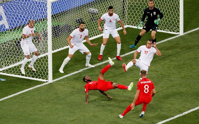 England vs. Tunisia: World Cup 2018 Live