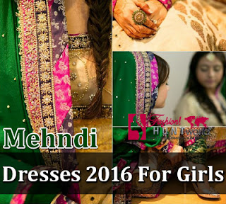 Mehndi Dresses 2016-2017