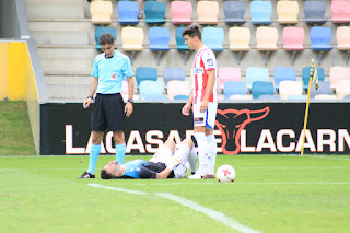 Partido del barakaldo ante el Logroñés