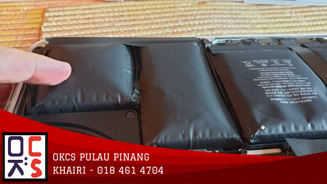 SOLVED: KEDAI MACBOOK BUTTERWORTH | MACBOOK PRO 15 A1398  BATTERY BLOATED, FAST DRAIN | NEW BATTERY REPLACEMENT