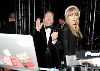 Taylor Swift's Awkward Attempt At DJing & Dancing At The Brit Awards After-Party