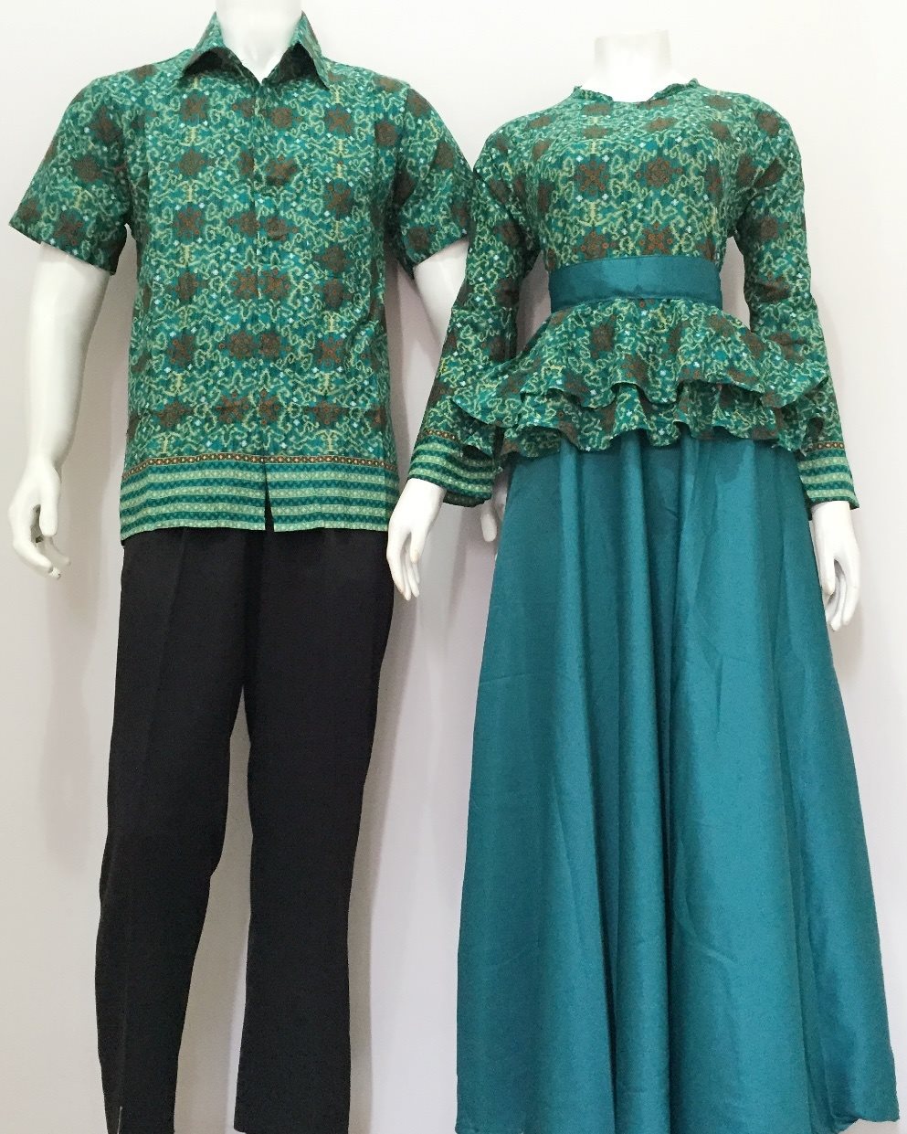 Model Batik Sarimbit Gamis - Batik Bagoes Solo