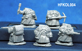 Hasslefree Miniatures Kolektiv Dwarves Specialists