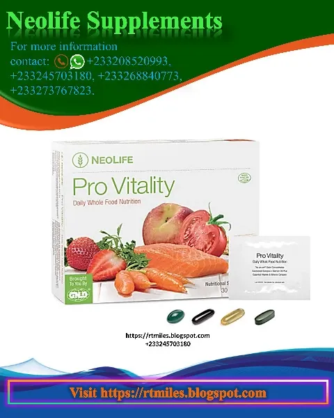 Neolife GNLD Provitality has Powerful Antioxidant Protection