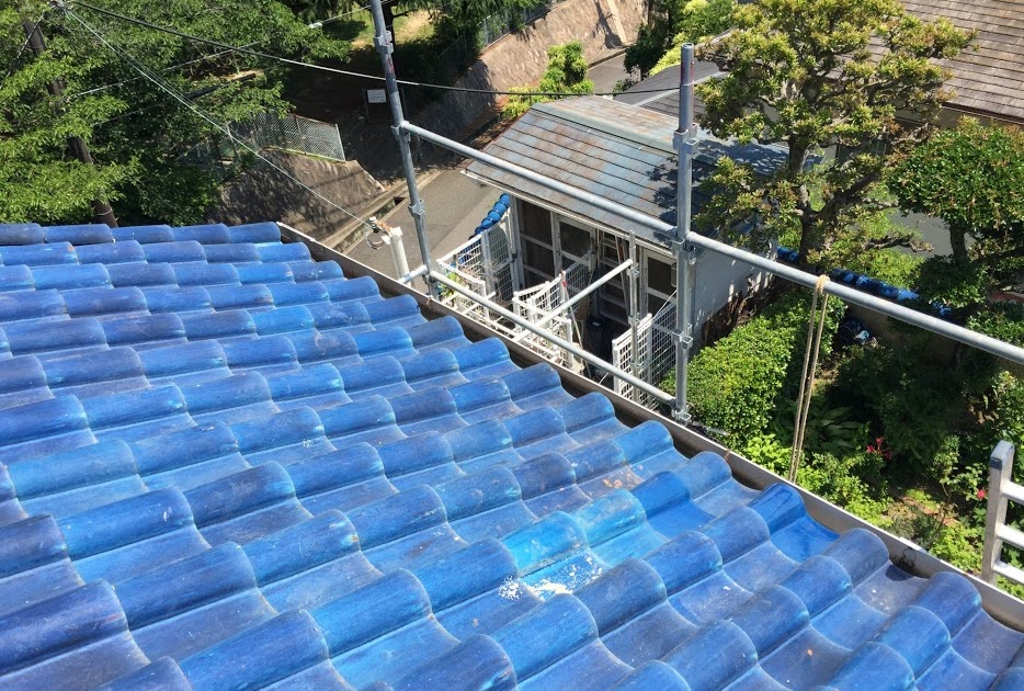 淡路瓦 昭和窯業のスタッフブログ: S瓦 修理工事