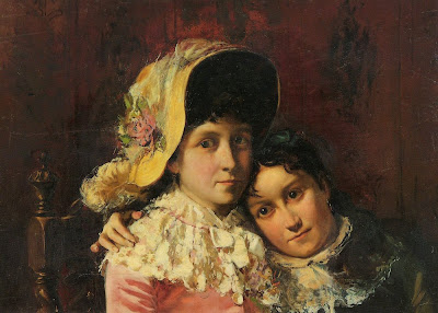 Dos Hermanas, Joaquín Sorolla Bastida, Retratos de Joaquín Sorolla, Joaquín Sorolla y Bastida, Joaquín Sorolla, Pintor español, Retratista español, Pintores Valencianos