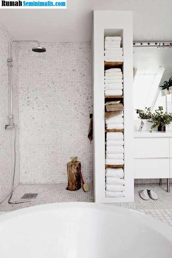 Model Desain Kamar Mandi Shower Modern Minimalis