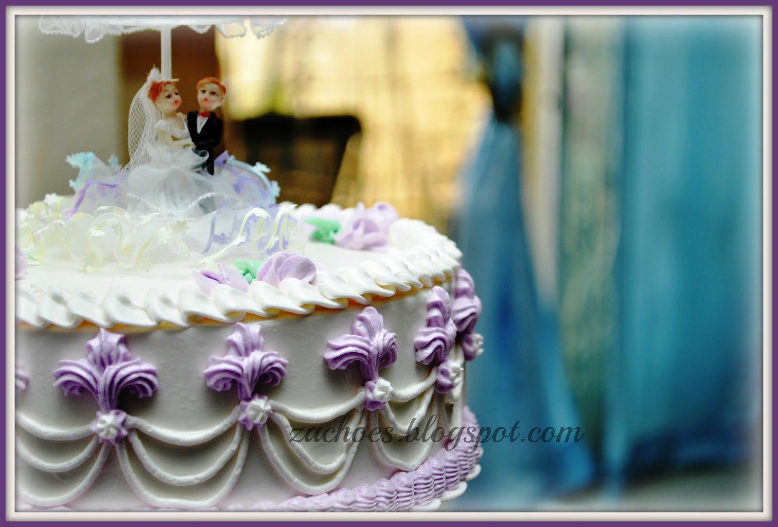 Aku.Zack Cakery: My First Simple 3 Tiered Wedding Cake dan 