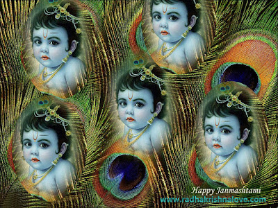 Happy Janmashtami HD Wallpaper