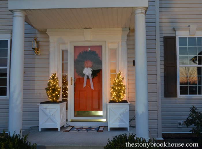 Front porch Christmas