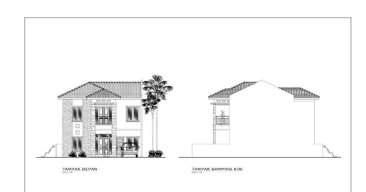 Panduan Bangunan Rumah: Desain rumah 2 lantai di 