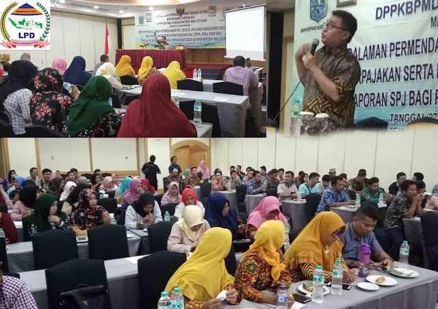 Pembicara Seminar Motivasi Ubaydillah Anwar di Acara Bimtek Pemda Belitung