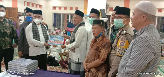 Pimpin TSR Ke Surau Lohong,  Kadis Kominfo  Zahirman Sampaikan Program Gerakan Seribu Penghapal Al-Quran