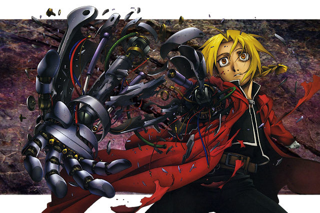 Edward Elric Shattered Automail Arm Wallpaper 0007