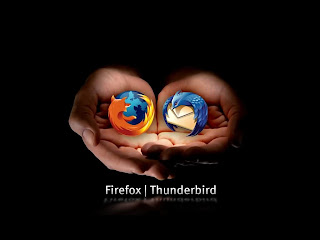 Firefox Black wallpaper