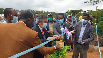 Duta Besar Al Busyra Basnur   Diundang Resmikan Pembukaan Jalan di Ethiopia