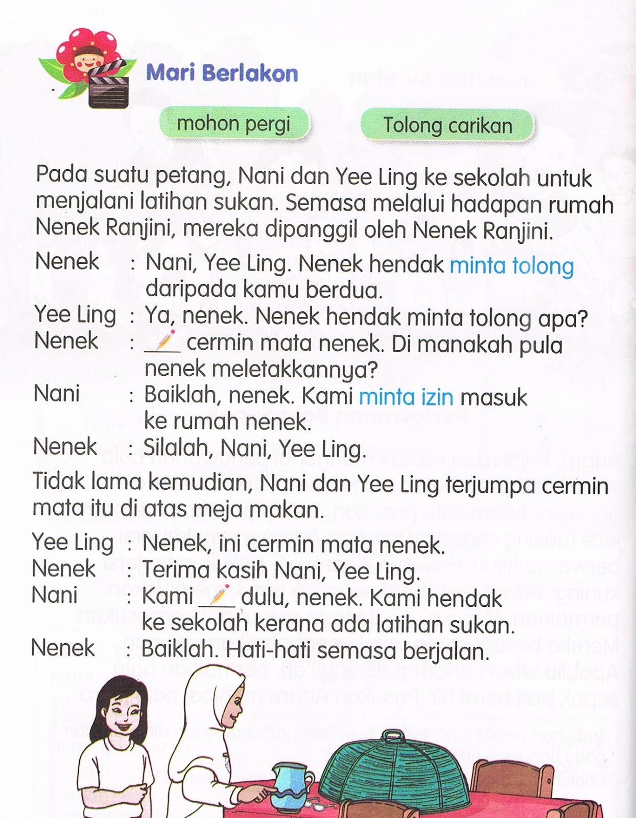 BM Tahap 1: BAHAN BACAAN