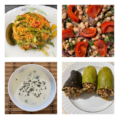 Some examples from Turkish mezes