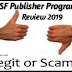 NSF Publisher Program Review 2019: Legit or Scam